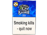 BLUNT WRAP DOUBLE PLATINUM BLUE (25)